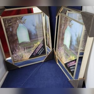 Two New Beautiful Mirror 8×10 Frams All Occasion Holiday Unisex